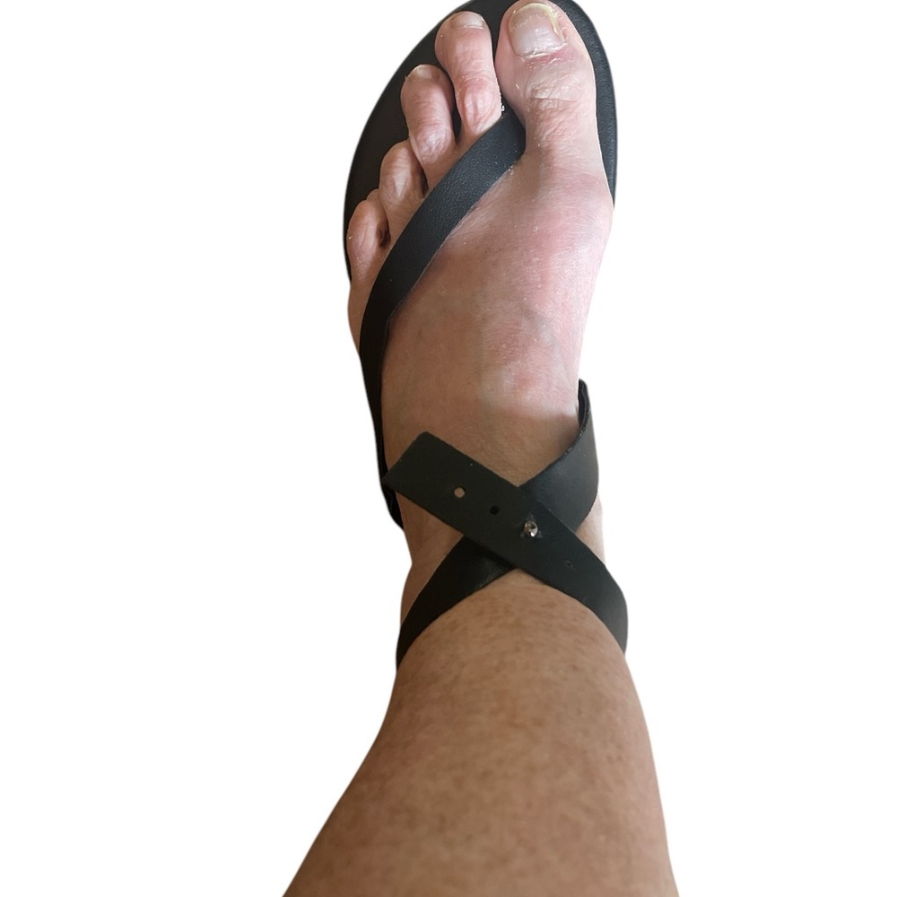 Black Strappy Sandals